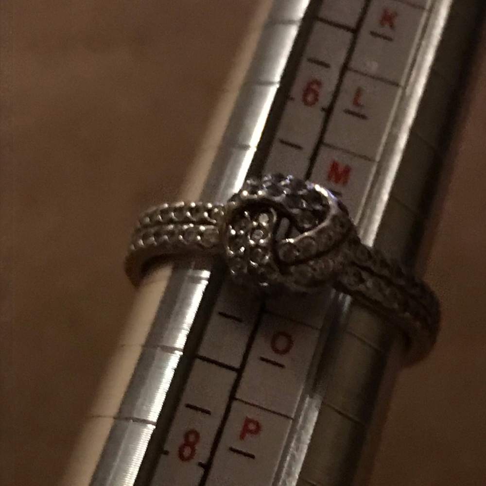 Pandora Silver Knot Ring ps925 ALE sz 54 / sz7 - Picture 7 of 8